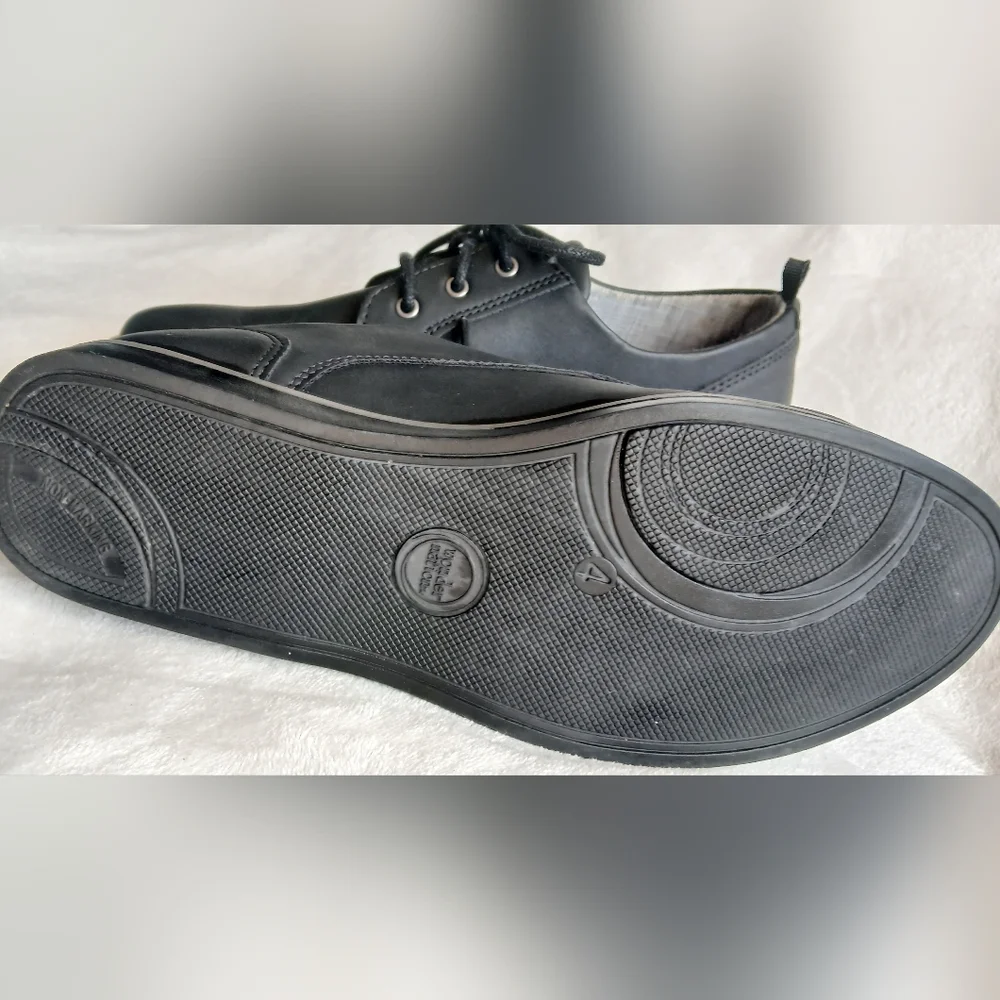 Wonder Nation Kids Black Moccasins